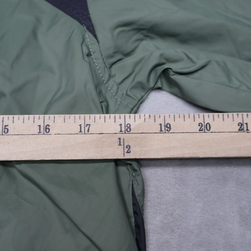Columbia Glennaker Jacket Boys Large 14/16 Green Hooded Wind Rain‎ Light Hiking